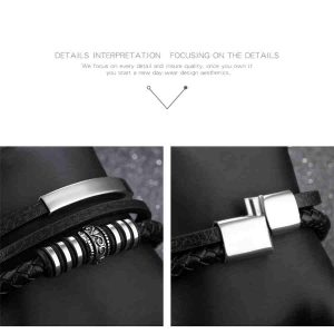 Leather Bracelet Multi Band