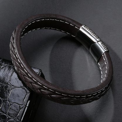 Geometric Leathers Bracelet